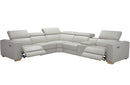 Manon 6Pc Motion Sectional Sofa  In Light Grey