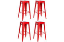 8015 Bar Stool Red