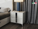 Antonella White Marble Modern Bedroom