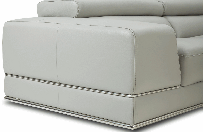 1576 Sectional Sofa Right by Kuka Grey