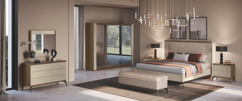 Linea Luxury Beige Bedroom Set | Paramus Mega Furniture Linea Luxury Beige Bedroom Set | Paramus Mega Furniture