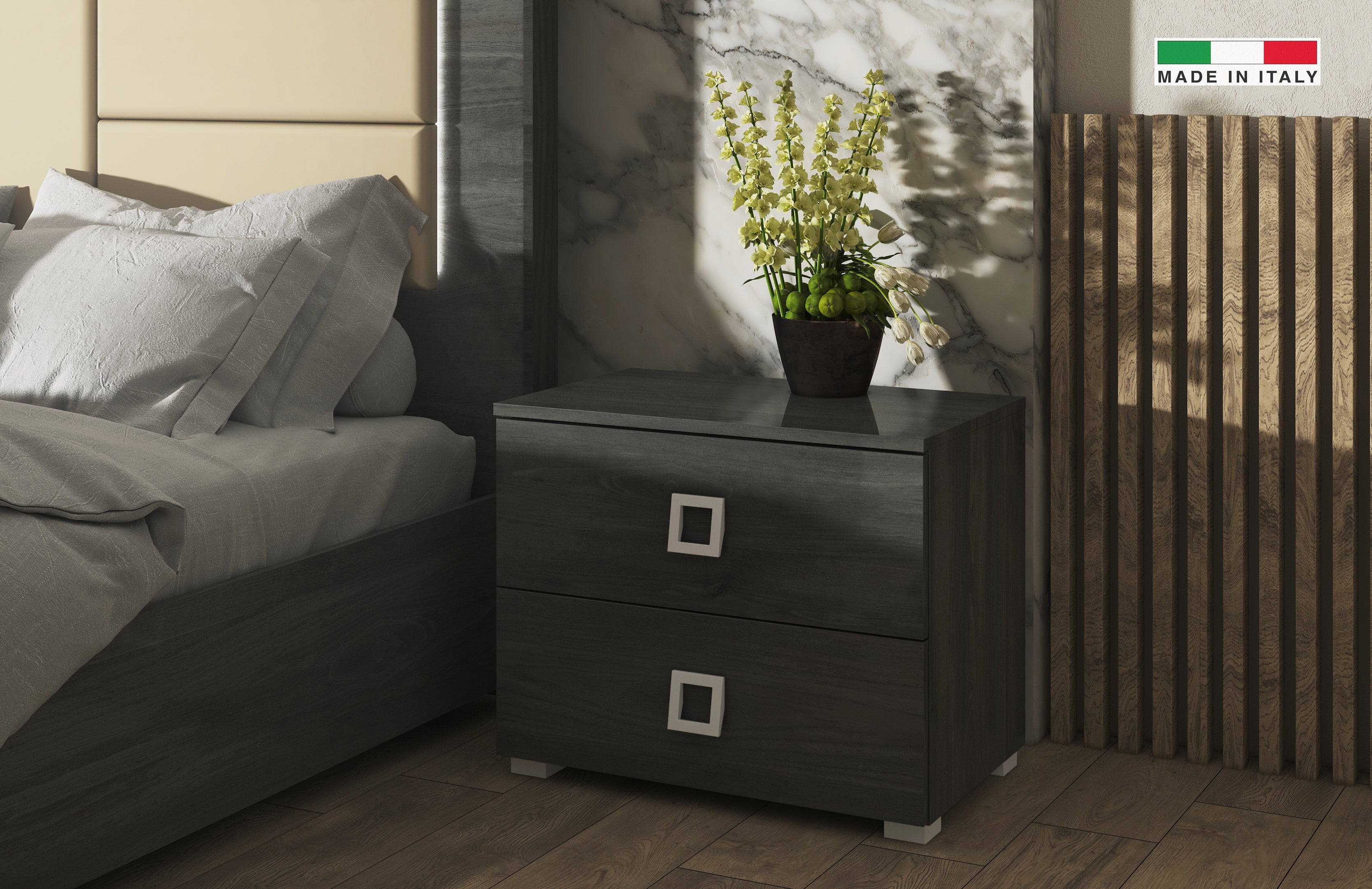 Dafne Grey Modern 5pc Bedroom Set Special