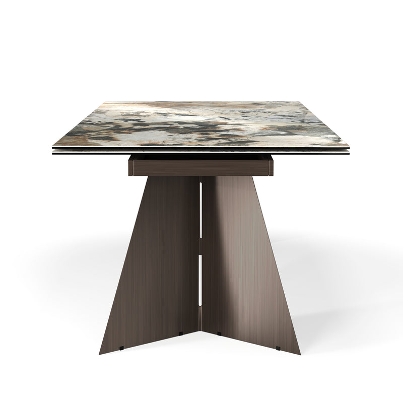 Dante Ceramic Dining Table with extensions