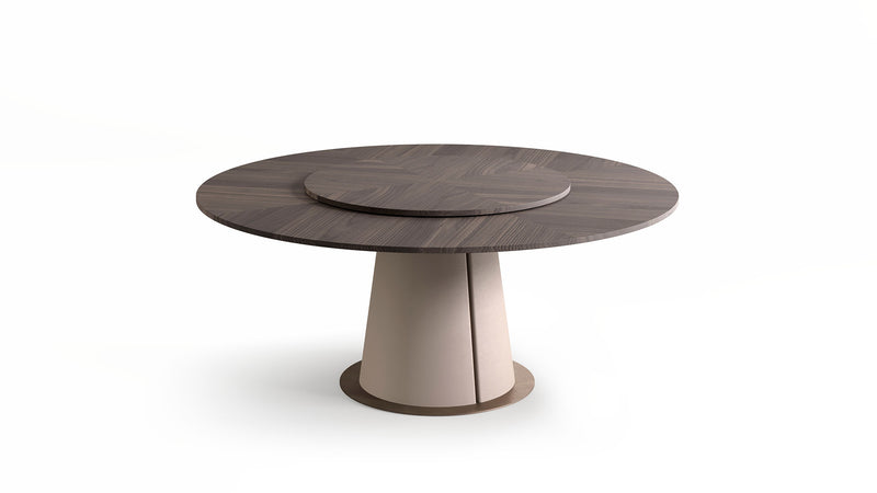 Gea Round Luxury Dining Table and chairs