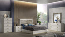 Gilda  Bedroom with LED light in Vangard Marble High Gloss