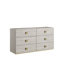 Gilda  Bedroom with LED light in Vangard Marble High Gloss