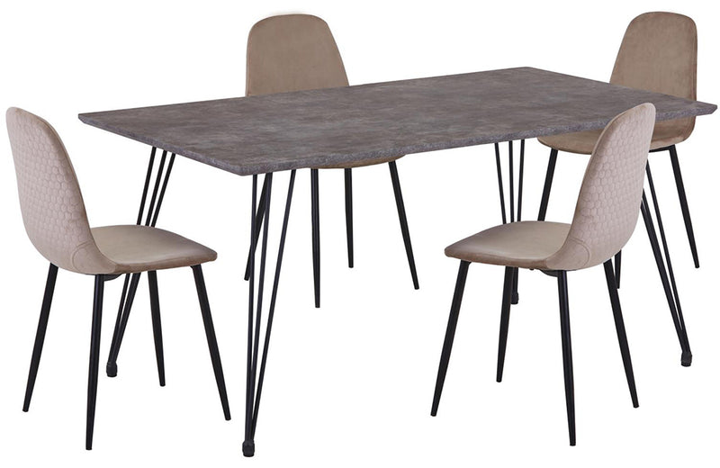 Heather 5 pc Dining Set