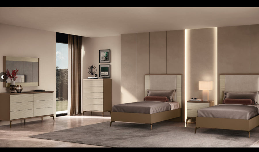 Linea Luxury Beige Bedroom Set | Paramus Mega Furniture Linea Luxury Beige Bedroom Set | Paramus Mega Furniture