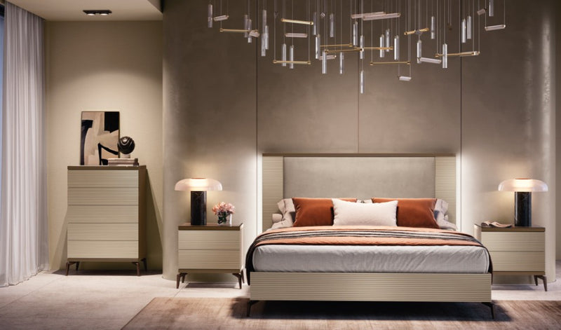 Linea Luxury Beige Bedroom Set | Paramus Mega Furniture Linea Luxury Beige Bedroom Set | Paramus Mega Furniture