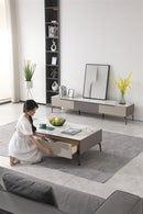 Laluna Tv Stand with Ceramic Top