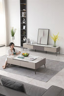Laluna Tv Stand with Ceramic Top