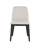 Osaka Leather Chair in Light Grey