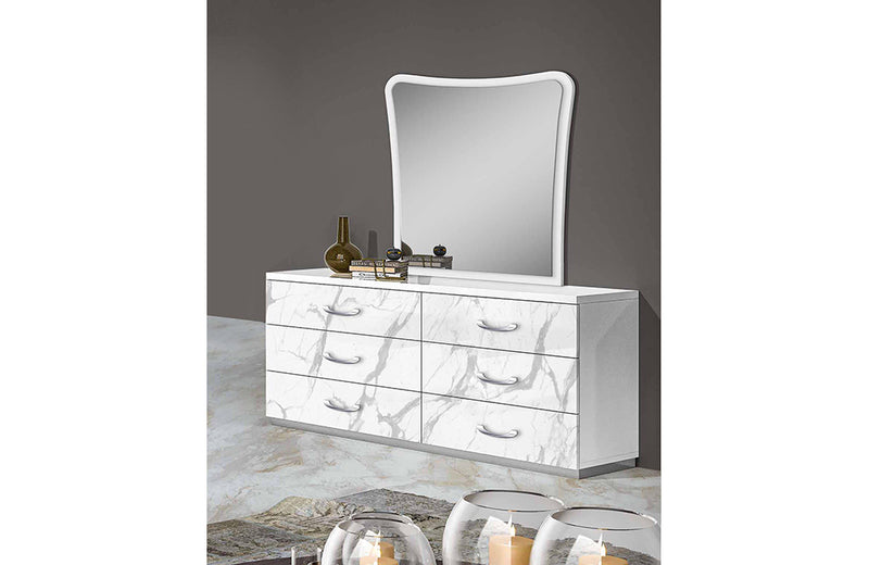 Roma Dresser and Mirror Set