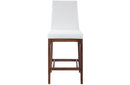 Rosario Counter Stool Walnut White