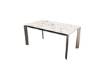 Torino Ceramic Dining table Marmo Bianco Oro