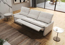 VIVIANA FABRIC SOFA WITH 3 POWER RECLINERS
