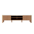 Whitney TV Stand with Marble Top
