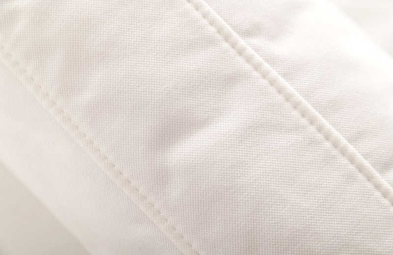 Divani Casa Kelly Modern White Fabric Sectional Sofa