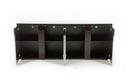 Modrest Christa Modern Ebony High Gloss Buffet