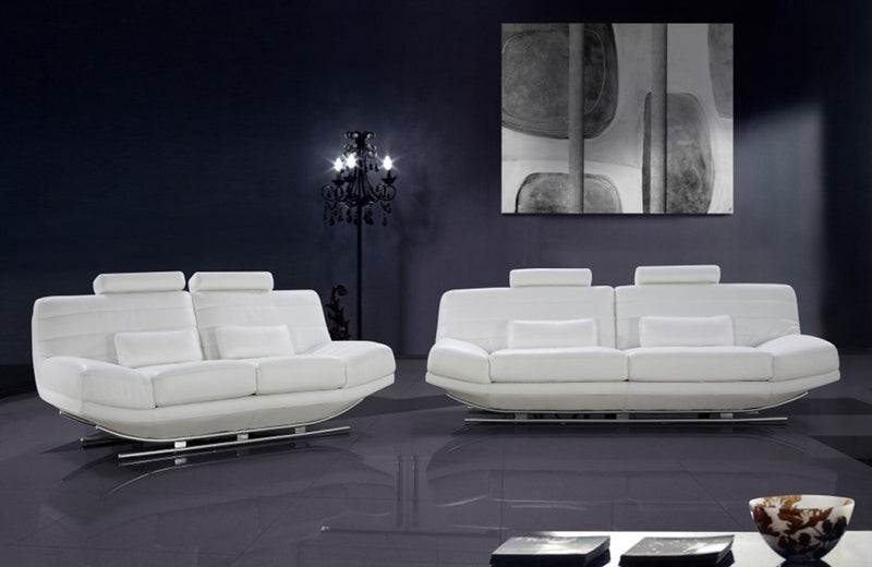 Divani Casa Viper Modern Bonded Leather Sofa Set