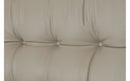Codex Modern Gray Leatherette Bed