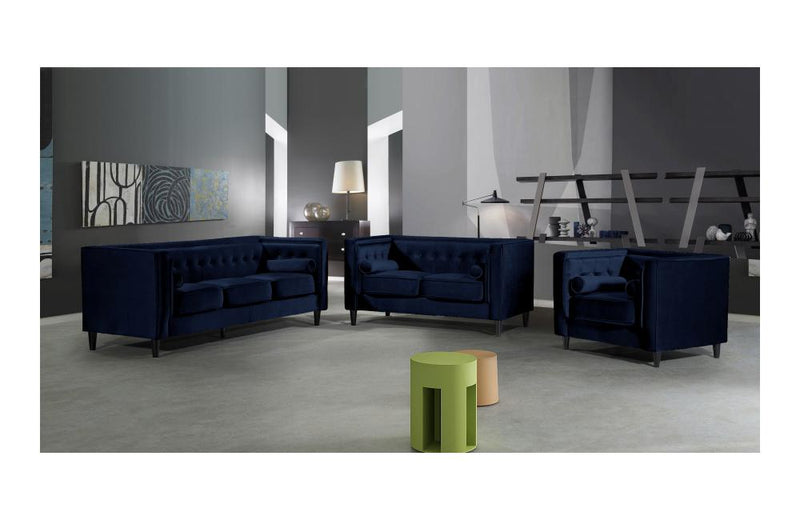 Beech Navy sofa set