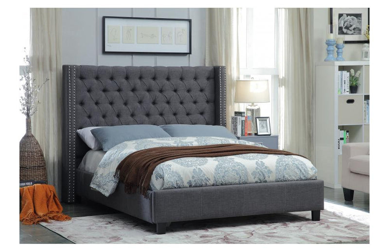 Cace Grey Bed