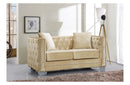 Destry Beige Love Seat
