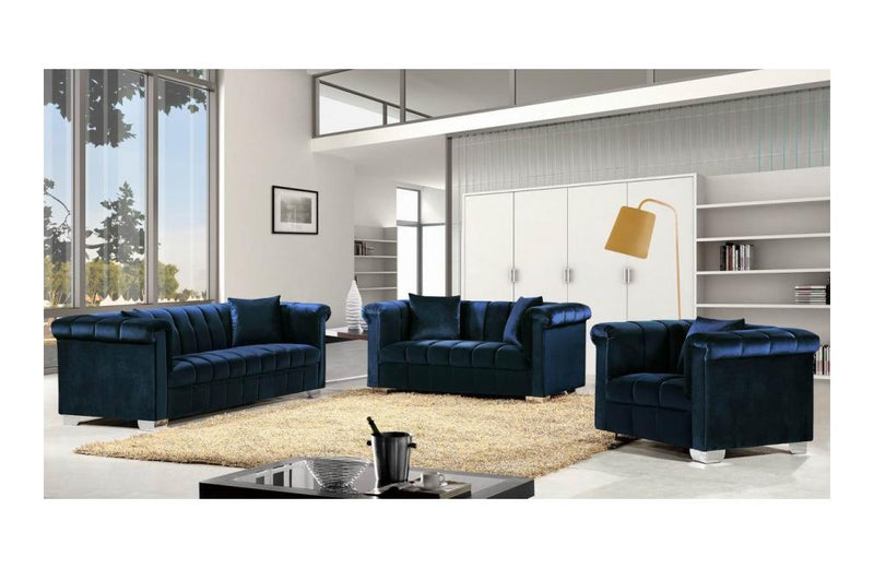 Payton Navy sofa set
