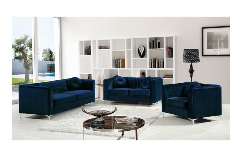 Brooke Navy sofa set