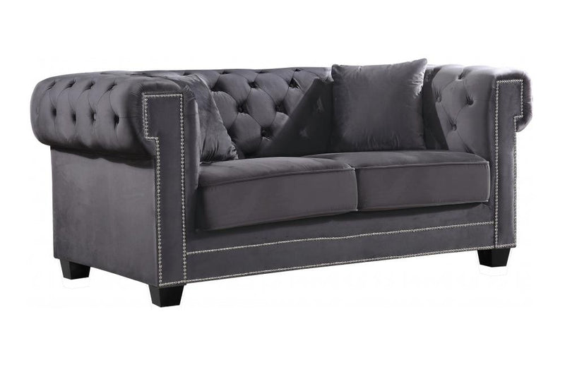 Eloise Grey Love Seat