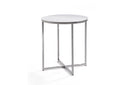Jon Round End Table Metal Top