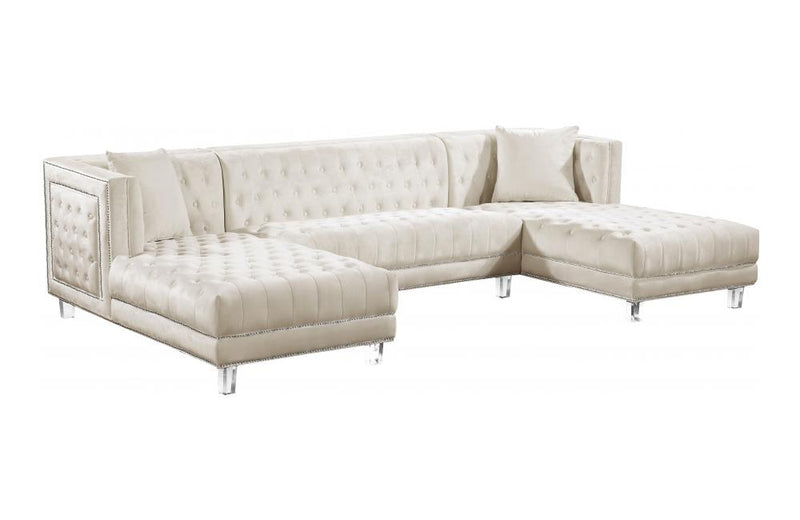 Barden Cream Sectional Sofa