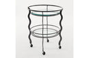Salsa Serving Cart