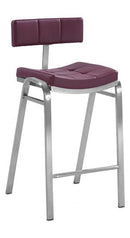 Peyton Quilted Staionary Counter Stool