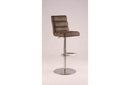 Wyatt Modern Ribbed Back Adjustable Height Stool