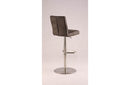 Julian Modern High Back Adjustable Stool Brown