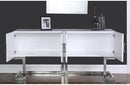 Aaden White Chrome Buffet