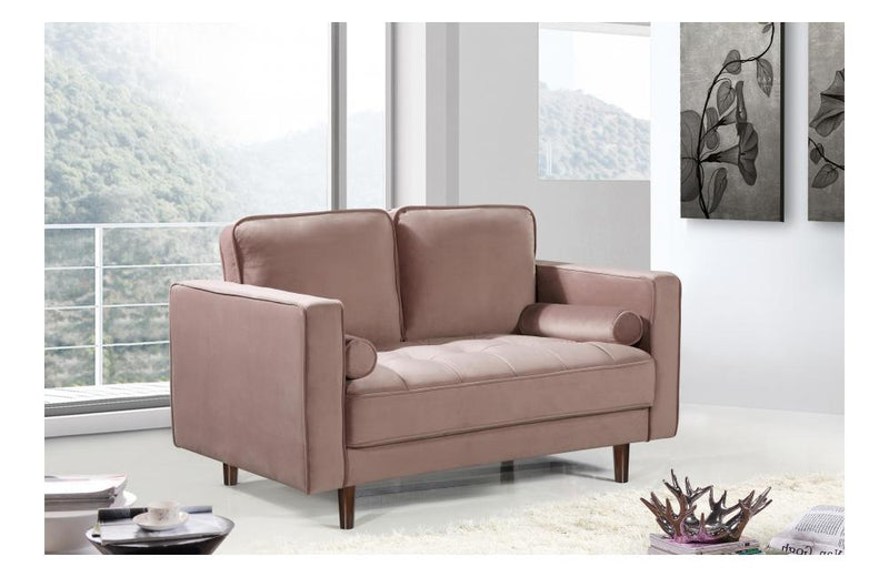 Alfreda Pink Love Seat