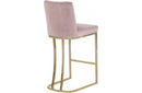 Abrielle Pink Bar Stool