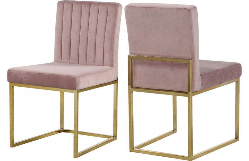 Jorge Pink Dining Chair