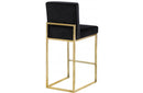 Abrienne Black Bar Stool