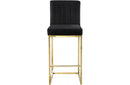 Abrienne Black Bar Stool