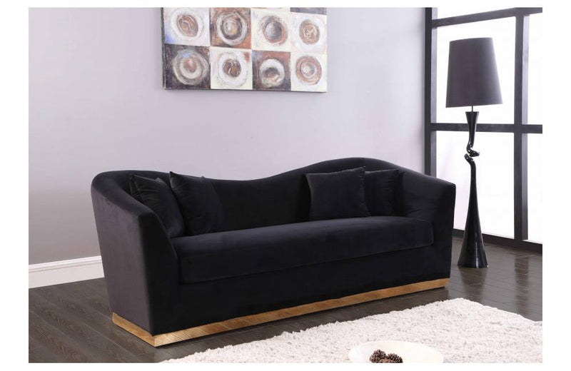 Harmony Black sofa