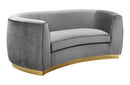 Ximena Grey Love Seat