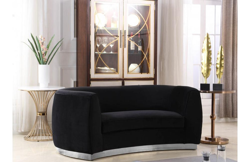 Babe Black Love Seat