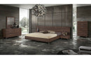 Nova Domus Brooklyn Italian Modern Walnut Bed