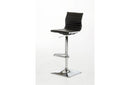Mari Modern Black Leatherette Bar Stool
