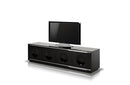 Grand Modern Black Lacquer TV Stand