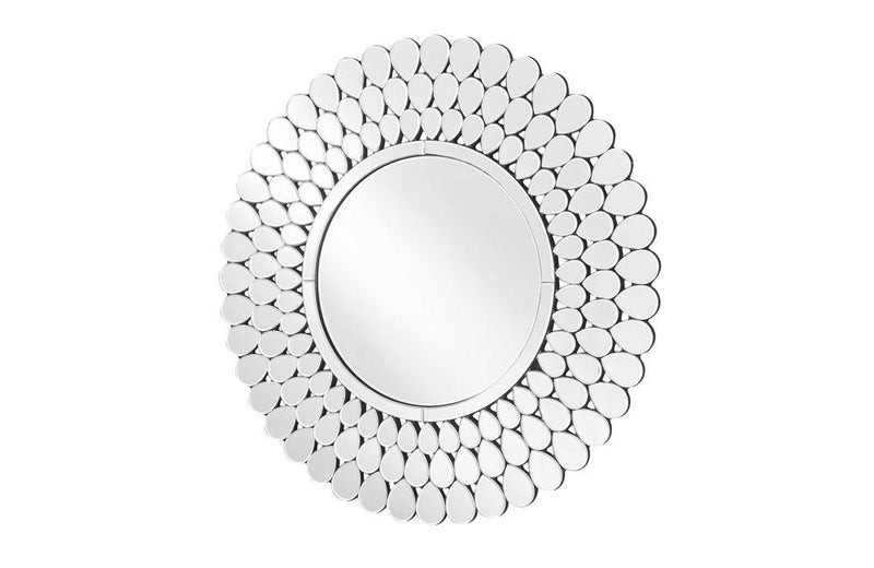 Round Wall Mirror in Clear